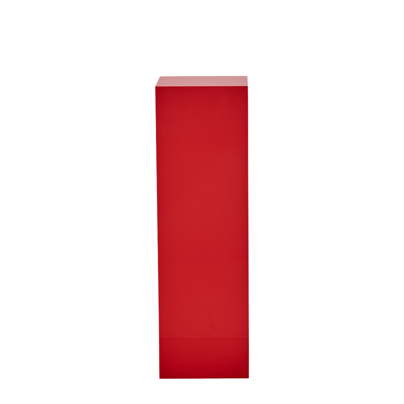Seattle Plinth in Red L 12