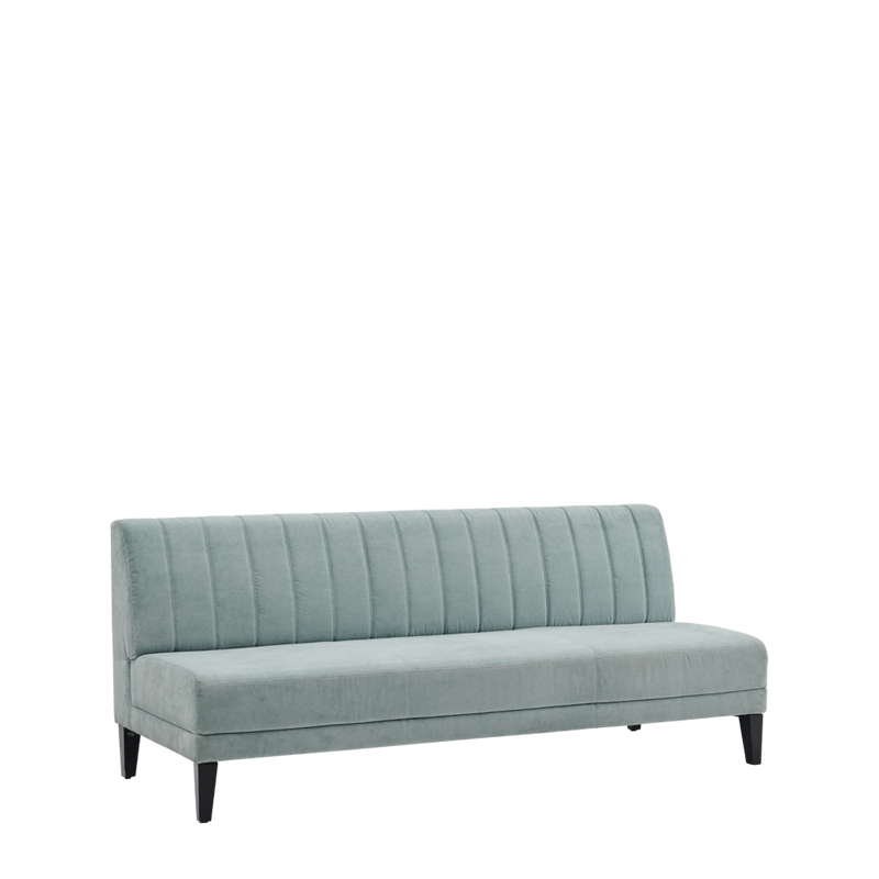Infinito A Straight Sofa in Seafoam Green