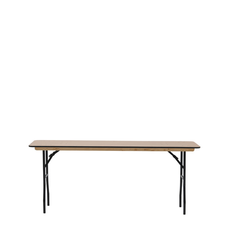 Slim Trestle table 6ft x 18