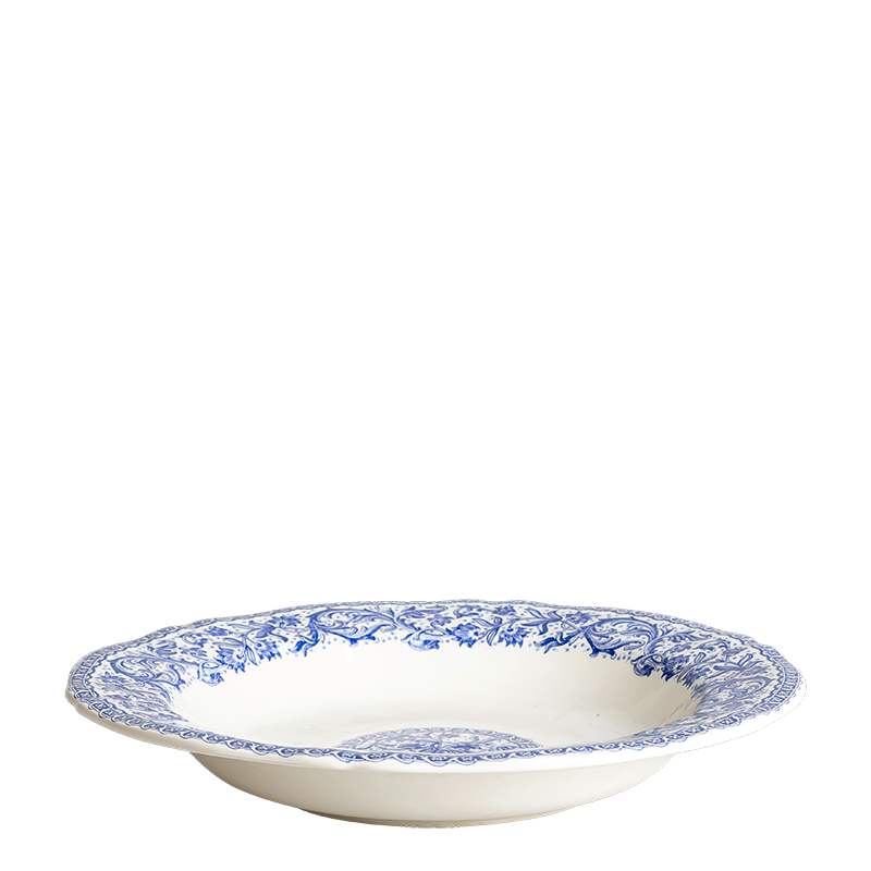 Gien blue Dessert plate Ø 23 cm