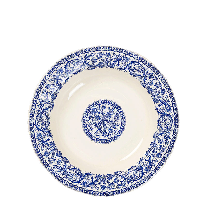 Gien blue Dessert plate Ø 23 cm