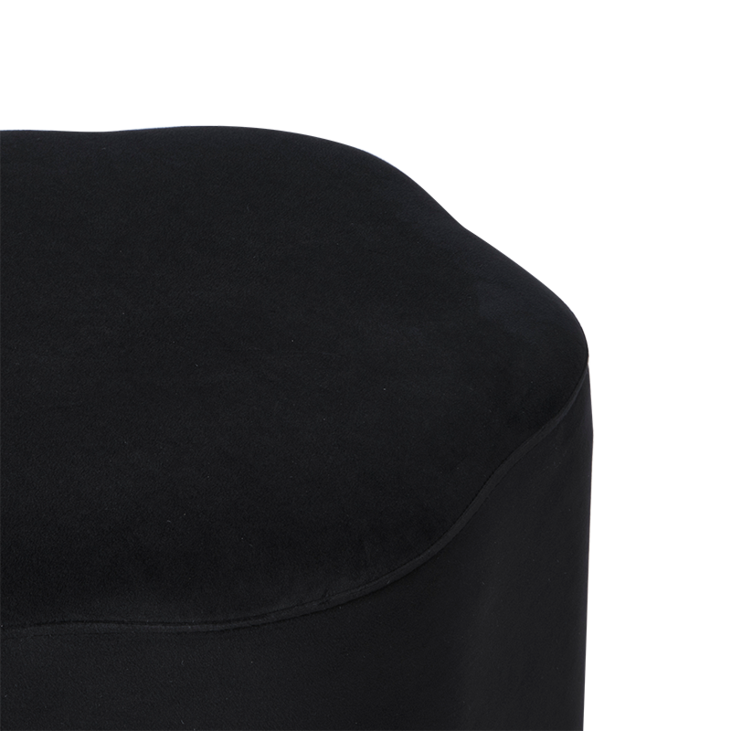 The Bloomsbury Ottoman in black
