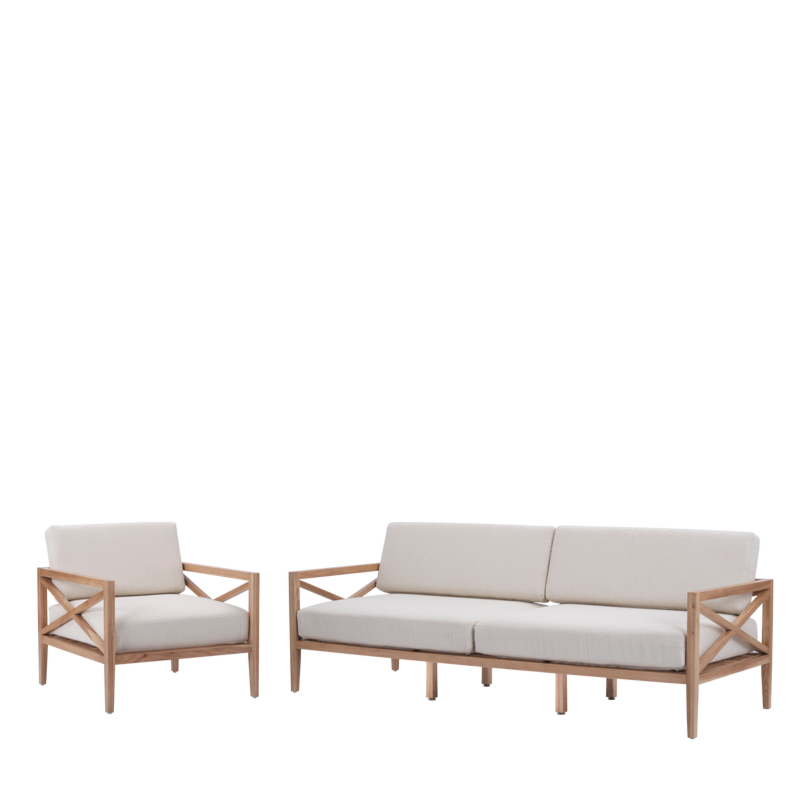 The Sotogrande Sofa  238 x 85 cm H 78 cm