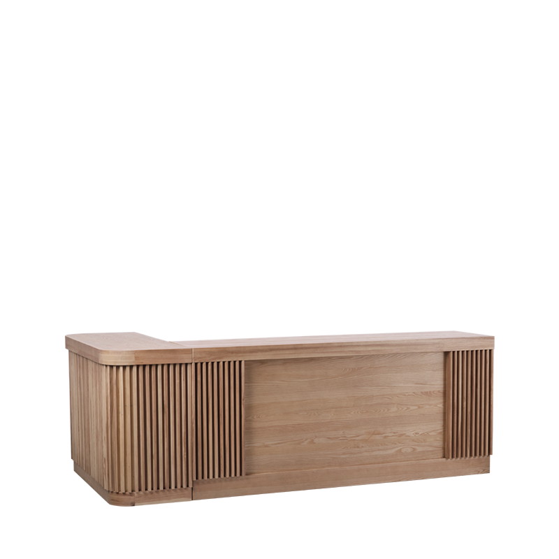 The Nature Bar 8ft with square ends 60 x 240 cm H 108 cm