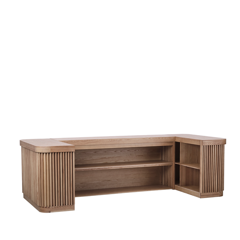 The Nature Bar 8ft with square ends 60 x 240 cm H 108 cm