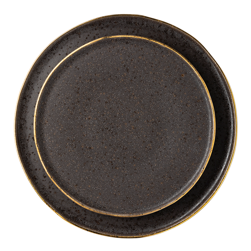 Golden Ash lunch plate Ø 22 cm