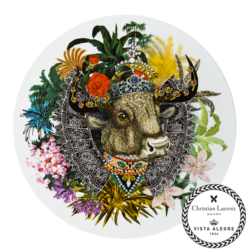 Christian Lacroix Love who you want charger plate 33.5– 4 designs