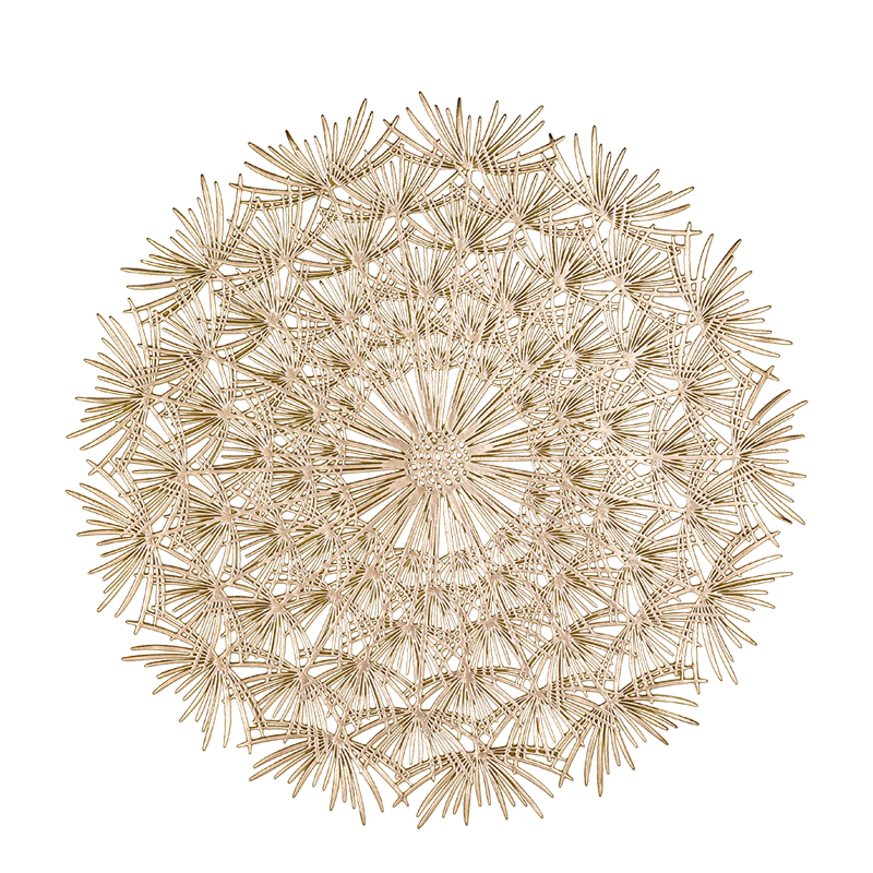 Eclat d'or placemat Ø 36,5 cm