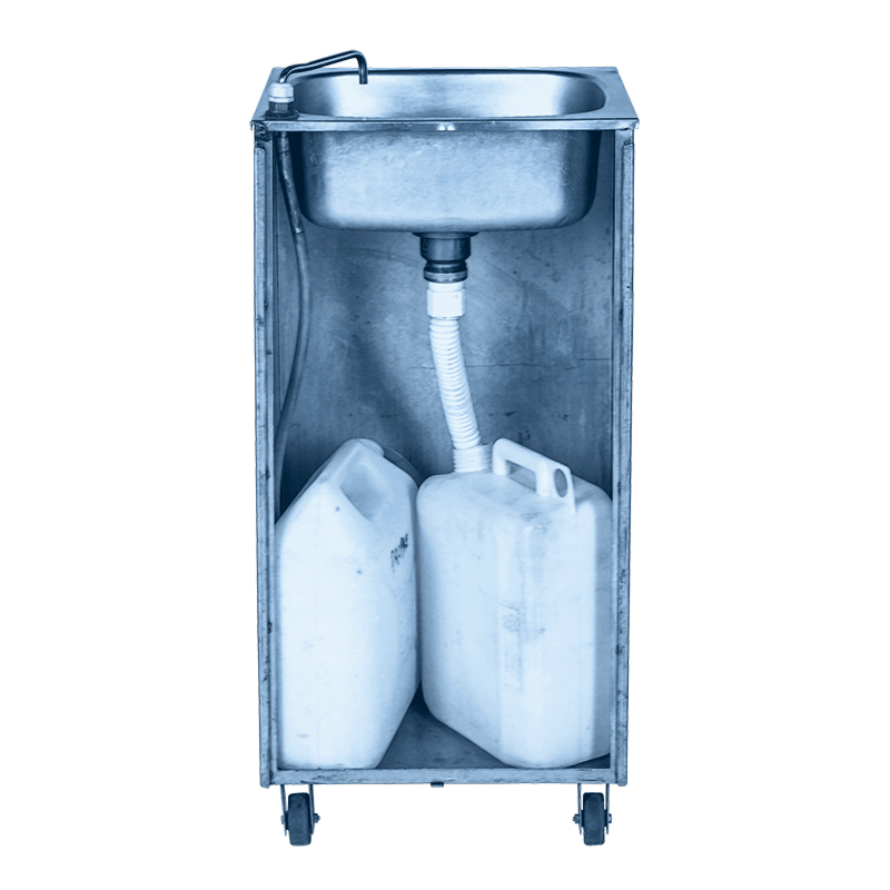 Freestanding wash basin