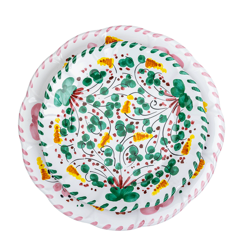 Small plate POPOLO per Vaisselle Vintage Ø 20 cm