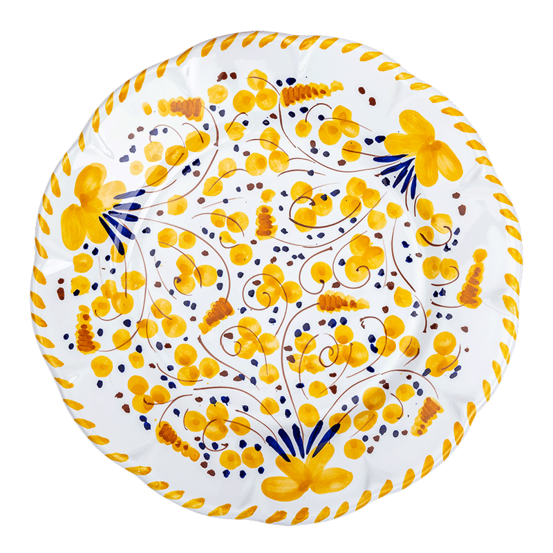 Large plate POPOLO per Vaisselle Vintage Ø 25 cm