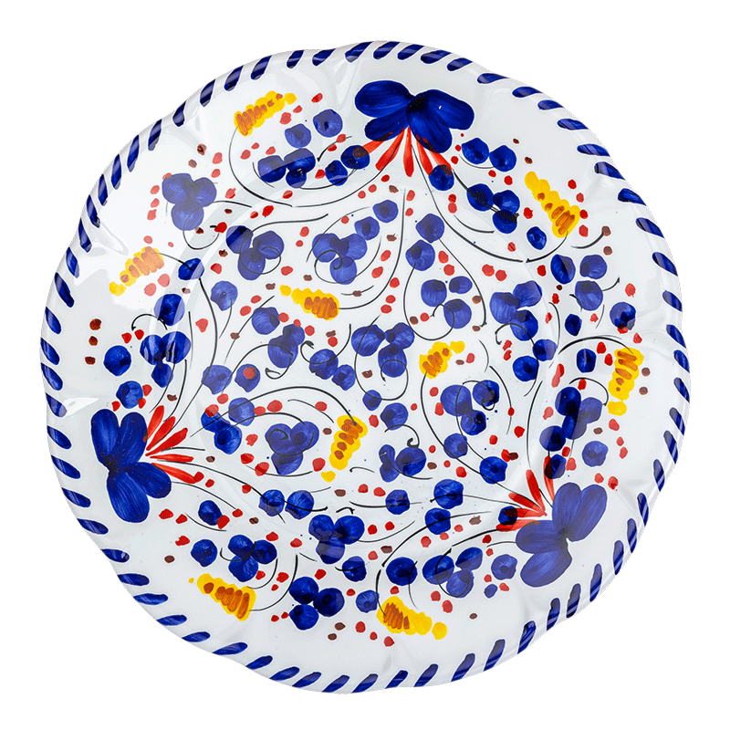 Large plate POPOLO per Vaisselle Vintage Ø 25 cm