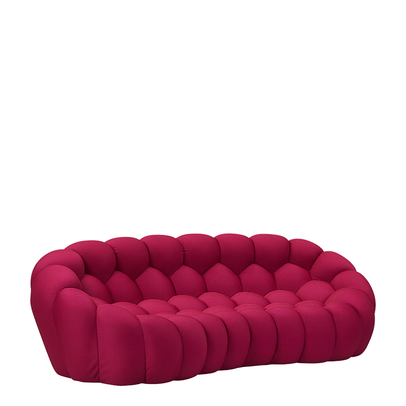 Bubble Sofa in Raspberry
