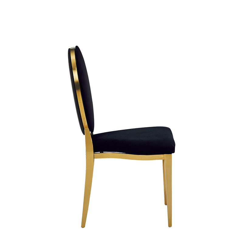 Divine Chair with Black Seat and Back Pad