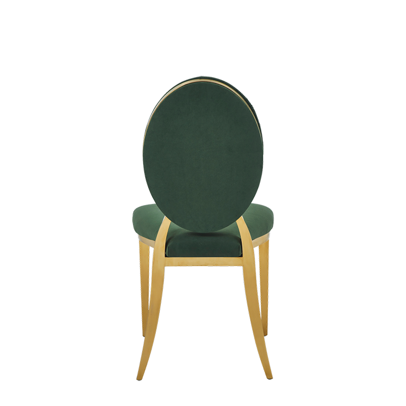 Divine Chair with velvet Forest Green Seat Pad