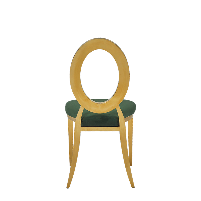 Divine Chair with velvet Forest Green Seat Pad