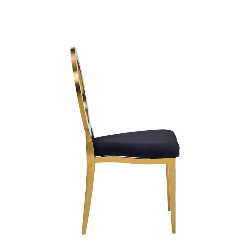 Divine Chair with Black Seat Pad