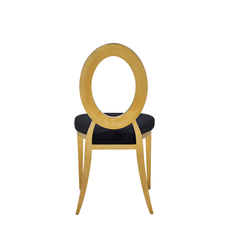 Divine Chair with velvet Black Seat Pad