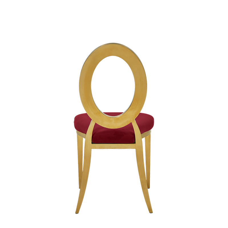 Divine Chair with velvet Red Seat Pad