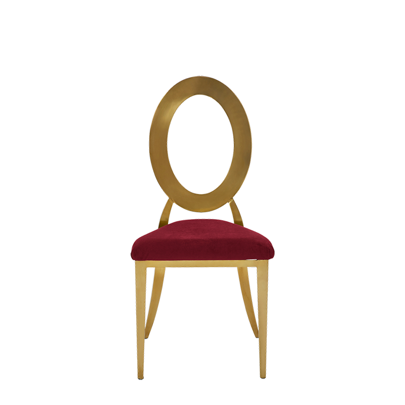 Divine Chair with velvet Red Seat Pad