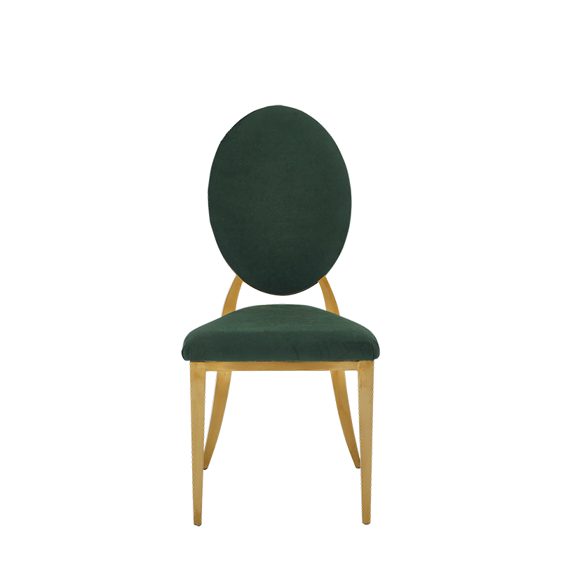 Divine Chair with Forest Green Seat and Back Pad