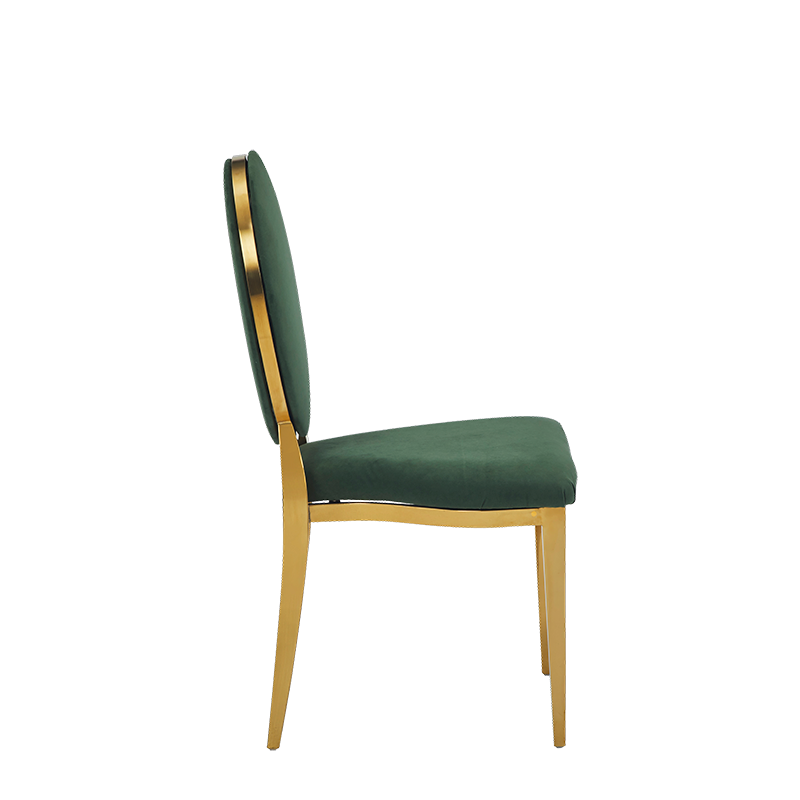 Divine Chair with Forest Green Seat and Back Pad