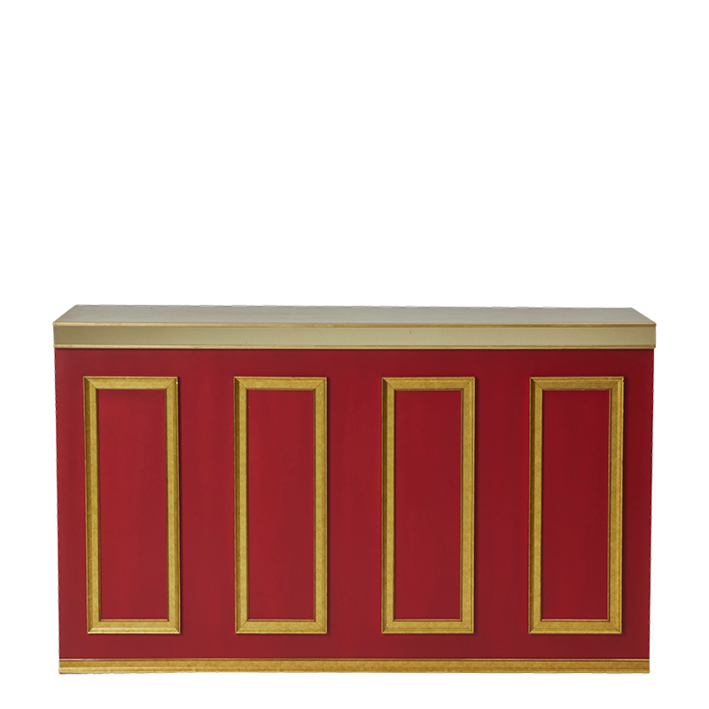 The Regency Bar in Royal Red