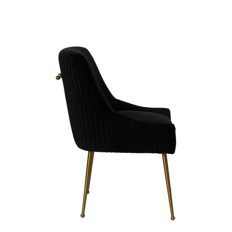 The Lord Dining Chair in Black