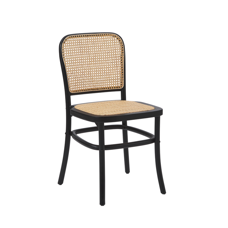 Rattan Noir Chair