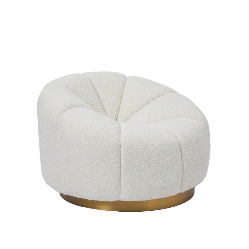 Cloud Dancer Ottoman