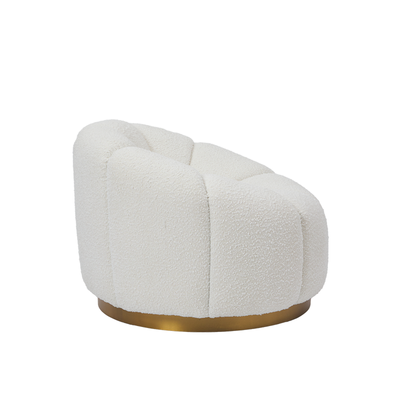 Cloud Dancer Ottoman