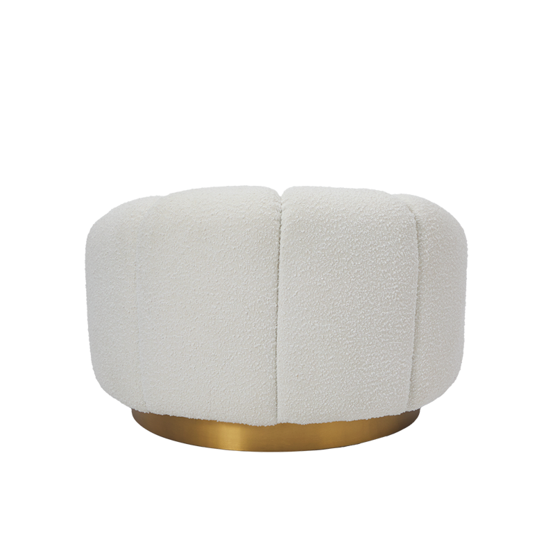 Cloud Dancer Ottoman