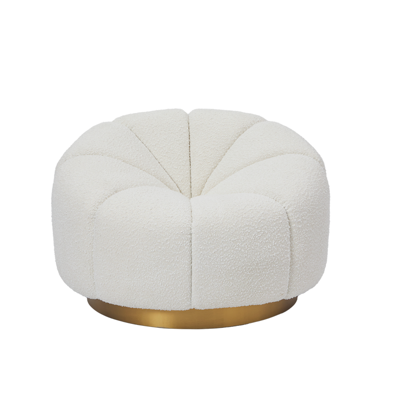 Cloud Dancer Ottoman