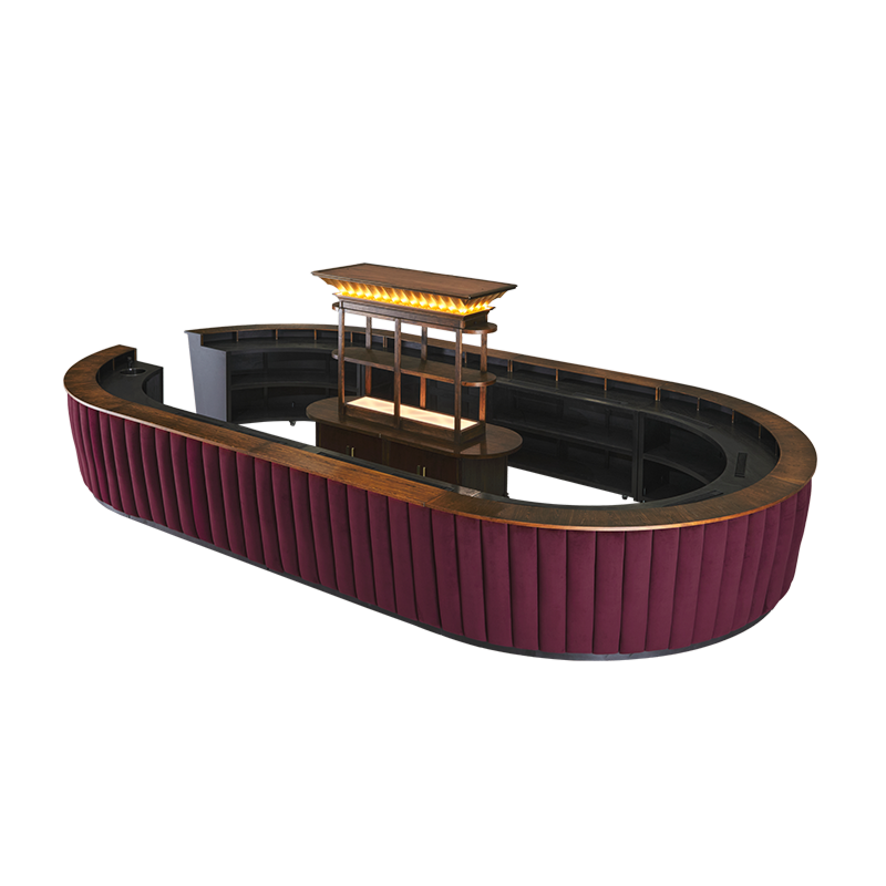 Merlot Bar XL With Back Bar