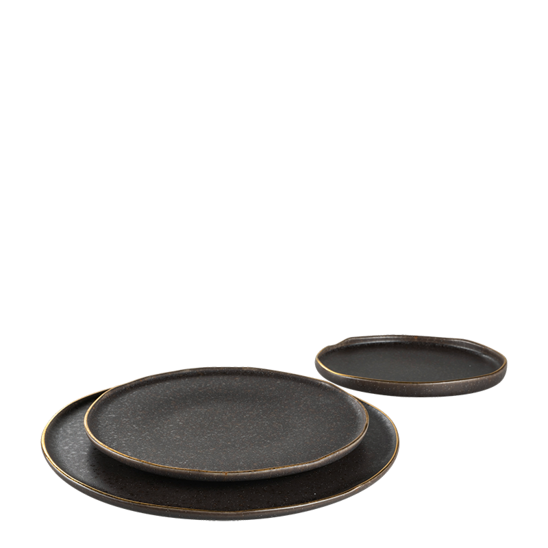 Golden ash Plates