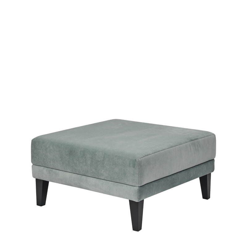 Seafoam shop green ottoman
