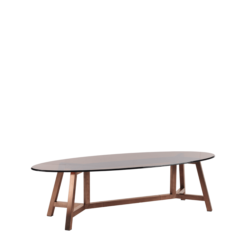 Finn oval coffee deals table