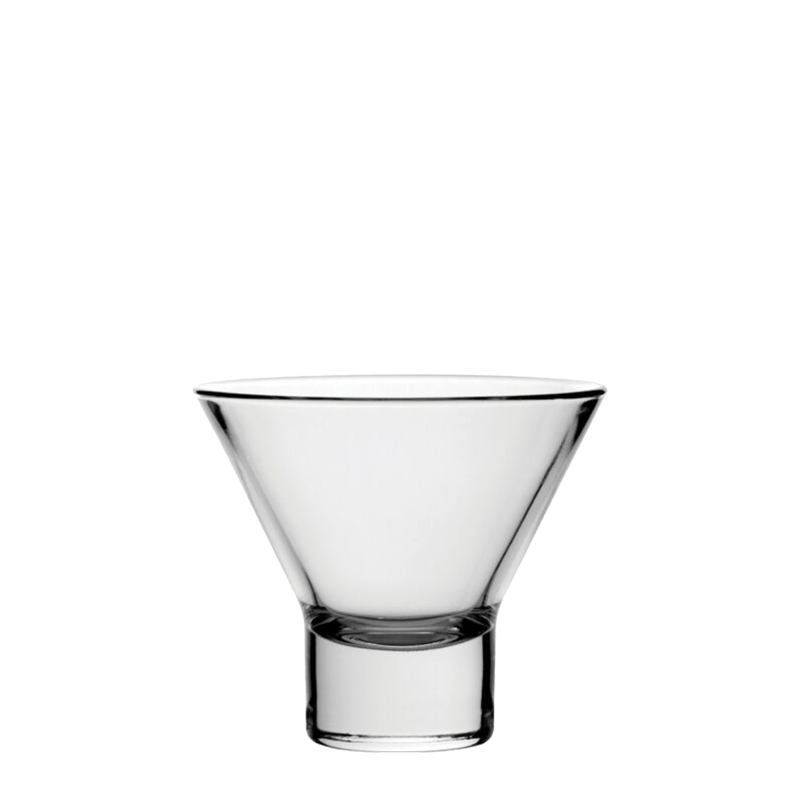 The Stemless Parker Martini Glass Hire Options Greathire London