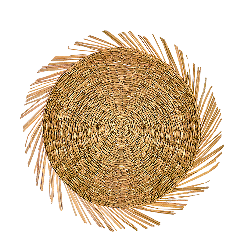 Siyam Rattan charger plate Hire Options Greathire London