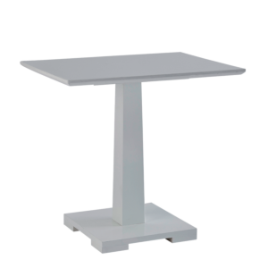 Square Bistro Café Table in White