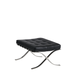 Barcelona Ottoman in Black