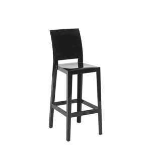 One More Please Bar Stool in Black