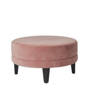 Infinito M Ottoman in Soft Pink