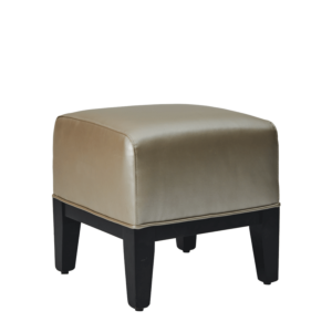 Classic Square Ottoman in Taupe