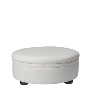 Madrid Ottoman in White