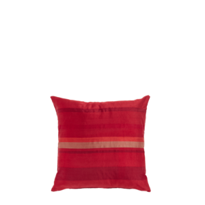Red Striped Cushion