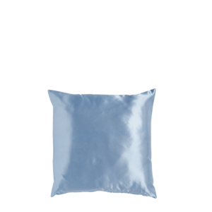 Light Blue Satin Cushion