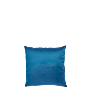 Ocean Blue Satin Cushion