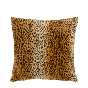 Cushion with Panther Print Dark