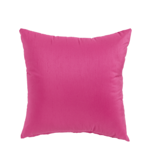 Pink Silk Cushion